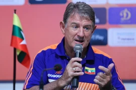 Ông Wiliiams tiết lộ sự thật về đội hình U21 Myanmar. (Ảnh: Minh Chiến/Vietnam+)