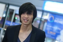 Cận cảnh gương mặt hốc hác của Tuấn Anh sau chuyến thử việc ở Nhật Bản. (Ảnh: Minh Chiến/Vietnam+)