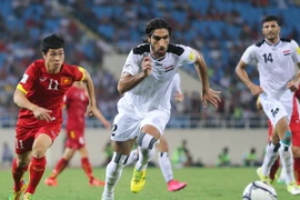 Đội tuyển Iraq đã bỏ cách khá xa đối thủ Việt Nam tại bảng F vòng loại World Cup 2018. (Ảnh: Minh Chiến/Vietnam+)