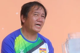 Ông Lợi từng trực tiếp làm việc với nhiều tài năng trẻ Hoàng Anh Gia Lai Arsenal JMG được cho mượn ở Lào. (Ảnh: Minh Chiến/Vietnam+)