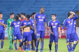 Hoàng Anh Gia Lai nhận nhiều án phạt sau vòng 24. (Ảnh: Minh Chiến/Vietnam+)