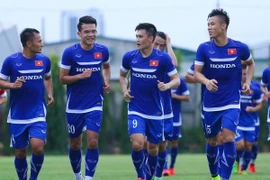 Ai sẽ phá lưới Manchester City cho tuyển Việt Nam? (Ảnh: Minh Chiến/Vietnam+)