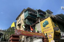 Một khu tập thể cũ tại Vọng Đức, Hà Nội. (Nguồn: Vietnam+)