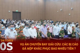 Vụ án chuyến bay giải cứu: Các bị cáo đã nộp khắc phục bao nhiêu tiền?
