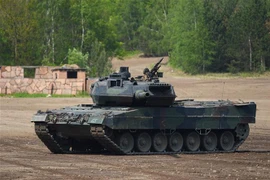 Xe tăng Leopard 2 A7 . (Ảnh: AFP/TTXVN)