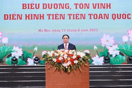 Hội nghị biểu dương, tôn vinh điển hình tiên tiến toàn quốc