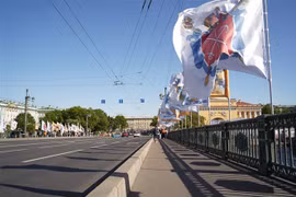Thành phố St. Petersburg. (Ảnh: Duy Trinh/TTXVN )