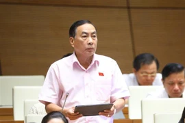 Đại biểu Quốc hội tỉnh Đồng Tháp Phạm Văn Hòa. (Ảnh: Văn Điệp/TTXVN)