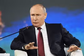 Tổng thống Nga Vladimir Putin. (Ảnh: AFP/TTXVN)