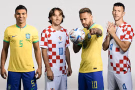 Lịch thi đấu World Cup 2022 ngày 9/12: Đại chiến Nam Mỹ-châu Âu