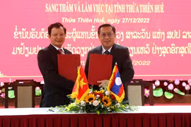 Thừa Thiên-Huế tăng cường hợp tác và hỗ trợ tỉnh Salavan của Lào