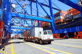 Tốc độ tăng trưởng hoạt động dịch vụ logistics đạt khoảng 15%