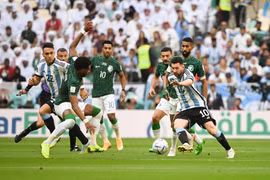 Cơ hội của Saudi Arabia và Argentina giờ đây đang hoán đổi cho nhau. (Ảnh: AFP/TTXVN)