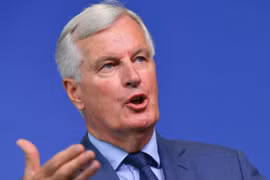 Trưởng đoàn đàm phán của Liên minh châu Âu (EU) về Brexit, ông Michel Barnier. (Nguồn: AFP)