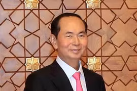Chủ tịch nước Trần Đại Quang. (Ảnh: Nhan Sáng/TTXVN)