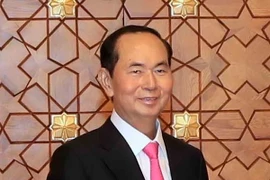 Chủ tịch nước Trần Đại Quang. (Ảnh: Nhan Sáng/TTXVN)
