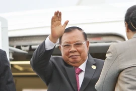 Tổng Bí thư, Chủ tịch Lào Bounnhang Vorachith. (Ảnh: TTXVN)