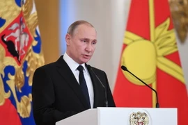 Tổng thống Nga Vladimir Putin. (Nguồn: AFP/TTXVN)