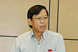 Ông Lê Phước Thanh, Bí thư Tỉnh ủy Quảng Nam nhiệm kỳ 2010-2015. (Ảnh: Nguyễn Dân/TTXVN)