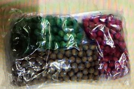 Loại thảo dược bệnh nhân M. uống điều trị bệnh tiểu đường. (Ảnh: Phương Vy/TTXVN)