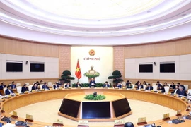 Thủ tướng Nguyễn Xuân Phúc phát biểu chỉ đạo. (Ảnh: Thống Nhất/TTXVN)