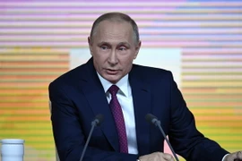 Tổng thống Nga Vladimir Putin. (Nguồn: AFP/TTXVN)