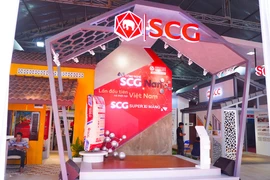 Gian hàng của SCG tại Triển lãm Vietbuild 2019. (Ảnh: BTC/Viatnam+)