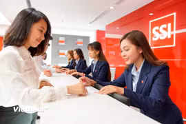 Các chuyên gia khuyến nghị nhà đầu tư nên hướng mục tiêu vào các doanh nghiệp đầu ngành, có nền tảng tài chính vững mạnh. (Ảnh: Vietnam+)