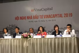 Hội nghị Nhà đầu tư VinaCapital 2019, ngày 10/10, tại Hà Nội. (Ảnh: PV/Vietnam+)