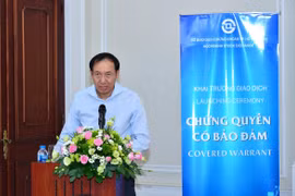 Ông Phạm Hồng Sơn, Phó Chủ tịch Ủy ban Chứng khoán Nhà nước. (Ảnh: PV/Vietnam+)