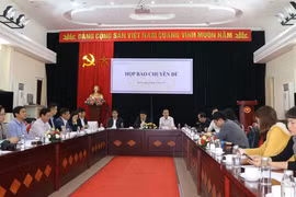 Tổng cục Dự trữ Nhà nước (Bộ Tài chính) xuất kho 110.748 tấn gạo, bao gồm xuất 109.317 tấn gạo và 2.284 tấn thóc. (Ảnh: PV/Vietnam+)