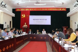 Tổng cục Dự trữ Nhà nước (Bộ Tài chính) xuất kho 110.748 tấn gạo, bao gồm xuất 109.317 tấn gạo và 2.284 tấn thóc. (Ảnh: PV/Vietnam+)