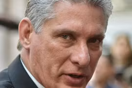Chủ tịch Hội đồng Nhà nước, Hội đồng Bộ trưởng Cuba Miguel Diaz-Canel. (Nguồn: AFP)