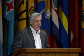 Ông Miguel Mario Diáz Canel Bermúdez, Chủ tịch Hội đồng Nhà nước và Hội đồng Bộ trưởng nước Cộng hòa Cuba. (Nguồn: AFP/TTXVN)