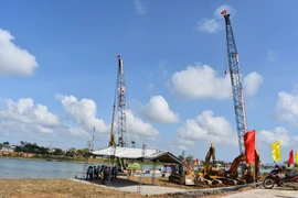 Xây dựng đập ngăn mặn sông Hiếu tạo nguồn cấp nước cho dân