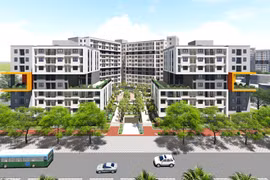 Phối cảnh dự án.
