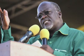 Tổng thống Tanzania John Magufuli. (Nguồn: Reuters)