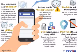 Những cách giúp 'cai nghiện' điện thoại thông minh.