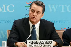 Tổng Giám đốc WTO Roberto Azevedo. (Nguồn: MercoPress)