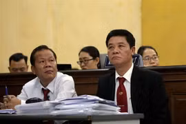 Đại diện Công ty Vinasun tại phiên tòa. (Ảnh: Thành Chung/TTXVN)