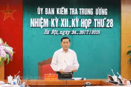 Tiến sỹ Trần Cẩm Tú, Bí thư Trung ương Đảng, Chủ nhiệm Ủy ban Kiểm tra Trung ương. (Nguồn: TTXVN)