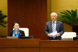 Phó Chủ tịch Quốc hội Uông Chu Lưu phát biểu. (Ảnh: Doãn Tấn/TTXVN)