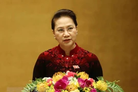 Chủ tịch Quốc hội Nguyễn Thị Kim Ngân. (Nguồn: TTXVN)
