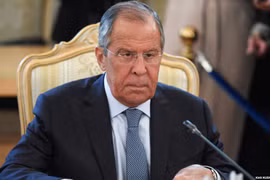 Ngoại trưởng Nga Sergei Lavrov. (Nguồn: AFP)