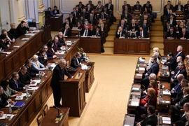 Toàn cảnh một phiên họp Quốc hội Séc. (Nguồn: AFP/TTXVN)