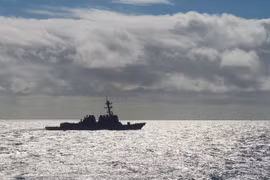 Tàu USS McCampbell. (Nguồn: Hải quân Mỹ)