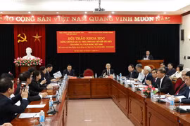 Quang cảnh hội thảo. (Ảnh: Văn Điệp/TTXVN)