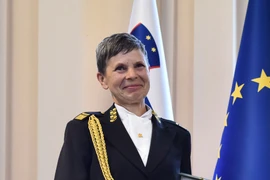Thiếu tướng Alenka Ermenc. (Nguồn: Sloveniatimes)