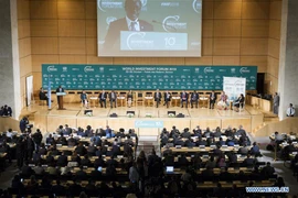 Quang cảnh Diễn đàn Đầu tư Thế giới. (Nguồn: Xinhuanet)