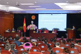 Kỳ họp thứ 7, Hội đồng Nhân dân tỉnh Sơn La. (Nguồn: Sonla.gov.vn)